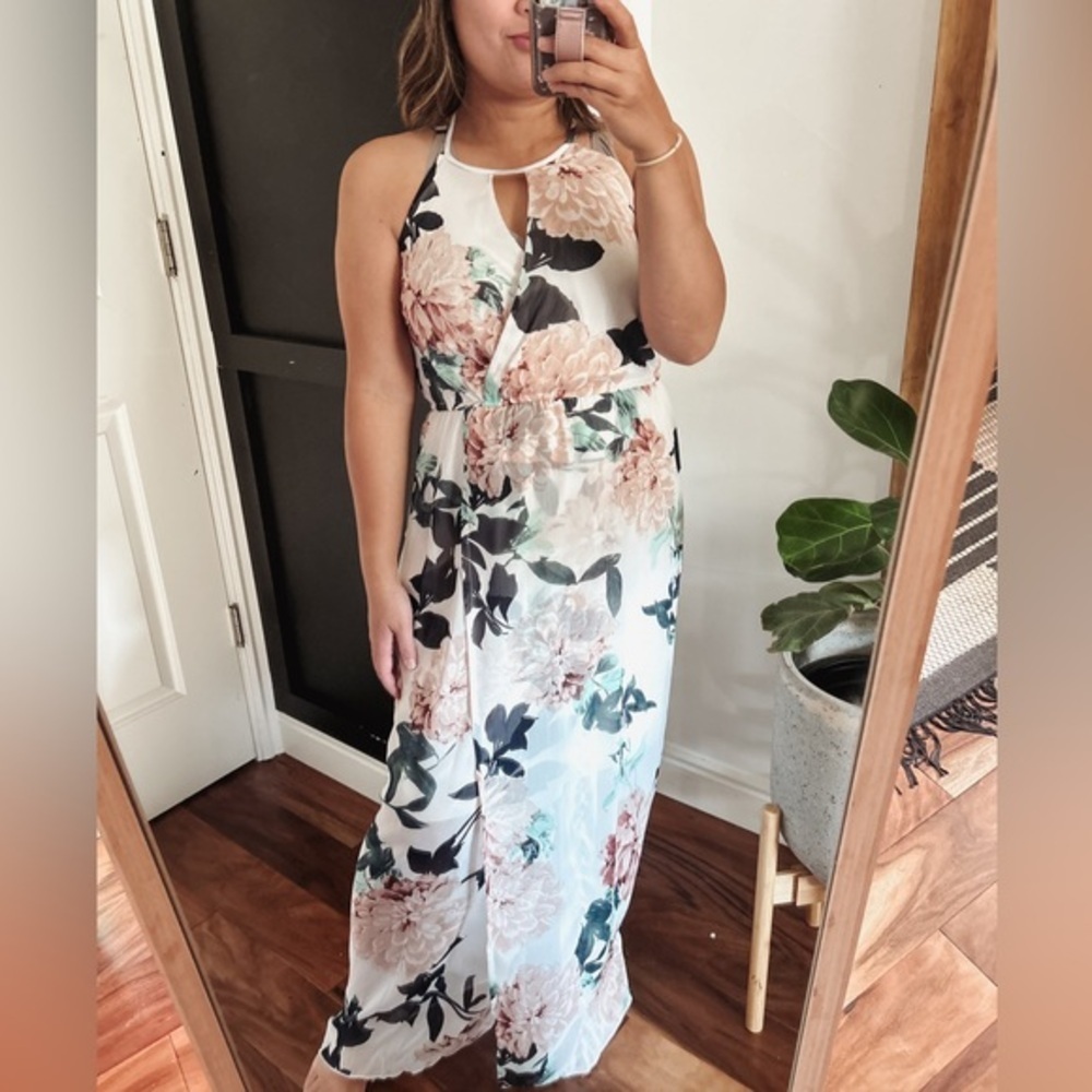 EN‎ FOCUS▪️Floral boho Blush Maxi Dress. 6